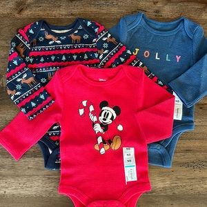 💙 3 Disney and Jumping beans onesies